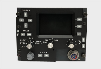 HF radio control unit