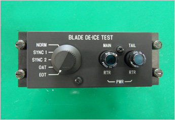 Blade deice test panel