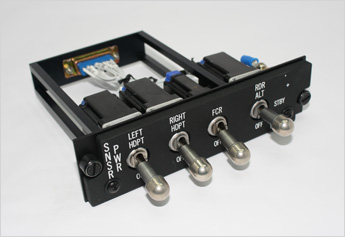 SNSR power control panel